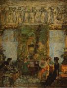 Edouard Vuillard The Library oil